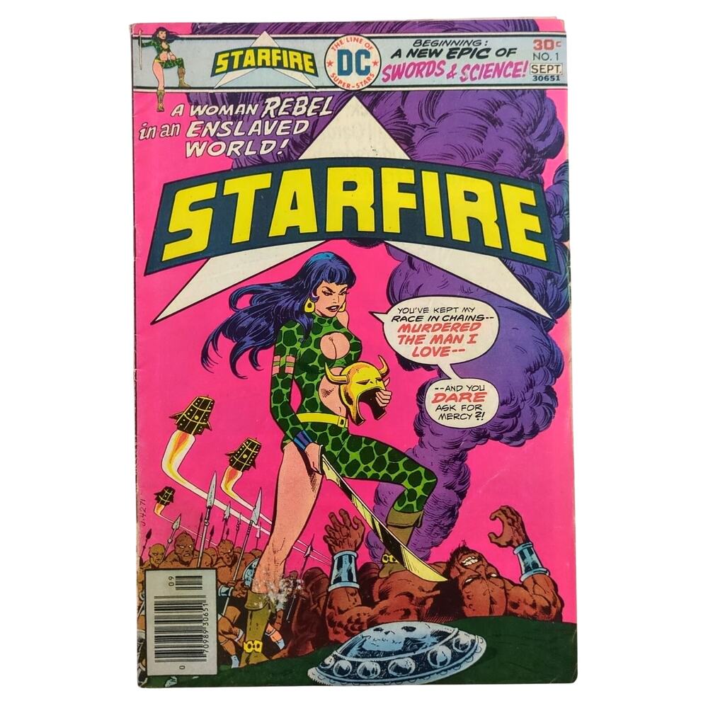 Starfire #1 1976 FN 1st appearance of Starfire alien freedom fighter DC Comics